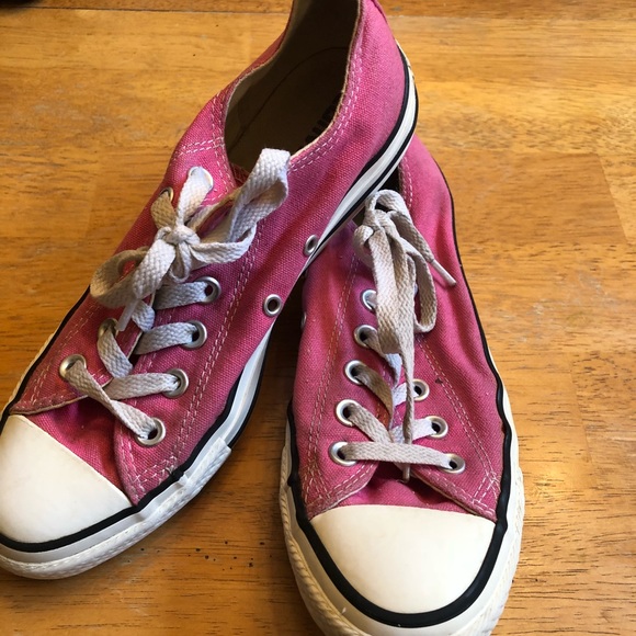 Converse dark pink converse nice M5, W7 sharp! - Picture 3 of 8